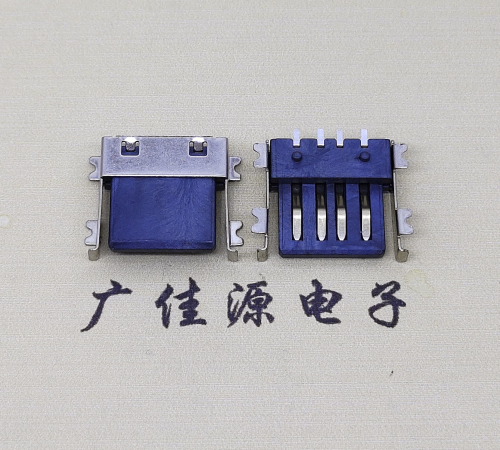 USB2.0臥式貼板母座